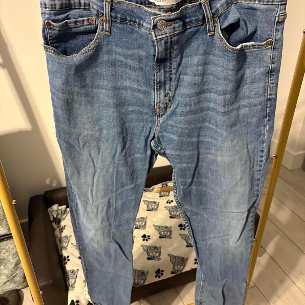 Levi-s Women's Blue and Navy Jeans